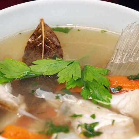 Fish head soup